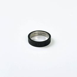 925 Sterling zilveren ring ins paar digitale logo mode trendy merk hiphop straat wilde sieraden accessoires