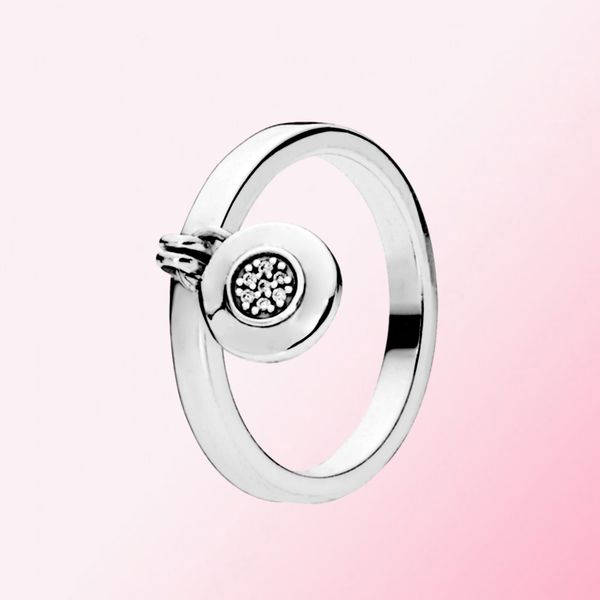 925 Sterling Silver Rings Nouveau Populaire Logo Cadenas Anneau Femmes Mode Coeur Original Fit Pandora anneau Fabrication de Bijoux DIY Cadeau