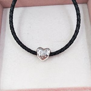 925 Joyas de copo de nieve de plata esterlina Pandora Disny BE MAGICAL Charm Diy Pulsera Kit de fabricación Collar para mujer Cadena Love Heart Beads Bangle 791439CZ Annajewel