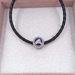 Bracelets pour femme en argent sterling 925 dans le kit de fabrication de bijoux Disney Fashion Pandora Charm Beads Chain Bangle pour femmes adultes hommes ensemble collier à faire soi-même Annajewel