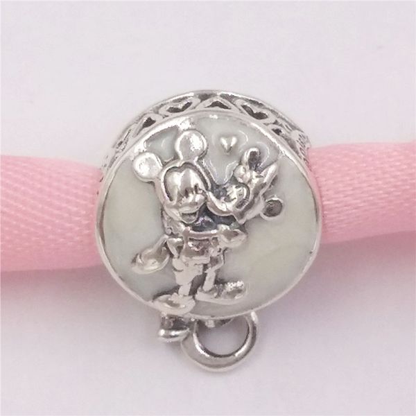 Kit de fabrication de bijoux vintage pour femmes en argent sterling 925, bracelet de perles en chaîne Disny Miky Mouse Mini Eternal Love, bracelets personnalisés pour colliers de meilleure amie 799395C01