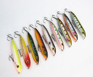 92 cm 13 g Señuelo de pesca Forma de lápiz Cebo Minnow Señuelo Cebo de plástico duro Aparejos de pesca Gancho de China Casting Spinner Cebo flotante 1770399