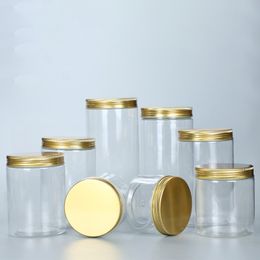 93-630 ml Poc des pots de rangement à capuchon en aluminium transparent