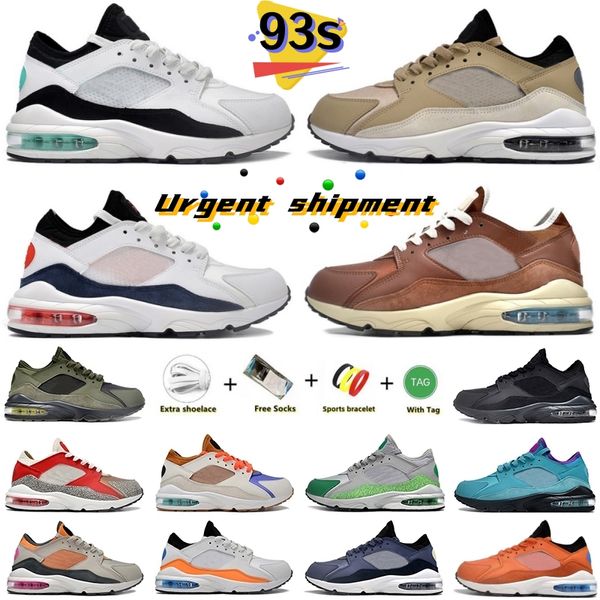 93s 93 hommes chaussures de course triple blanc noir sépia pierre vintage corail poussière cactus armée pack dary gris flamme rouge hommes formateurs sport baskets taille40-45