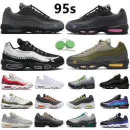 95 95s Hombres Mujeres Zapatos para correr Sneaker Triple Black White C X Aegean Storm Sequoia Pink Beam Obsidian Neon Laser Fuchsia Greedy Midnight Navy Zapatillas deportivas