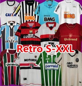 95 96 flamengo Neymar JR Retro Soccer Jerseys 00 03 04 Santos Romario 2013 Sao Paulo classique Gremio Fortaleza Palmeiras Fluminense Corinthia maillots de football vintage