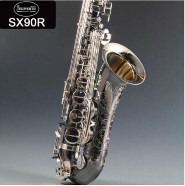 95% Copiar Alemania JK SX90R KEILWERTH TENOR SAXOPHONE NEGRO Sax Sax Top Instrumento musical profesional con estuche gratis envío