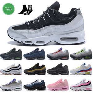 95 Lions Chaussures de course 95s Reflective Safari Sketch Tour Yellow Koi Men Shoe Solar Red Earth Day Triple Black Earth Social Pure Platinum Matte Olive Neon Eur 36-45