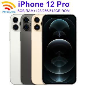 95% nuevo iPhone 12 pro / 12promax 128GB 256GB ROM 6GB RAM Super Retina ID de cara OLED desbloqueada iPhone12 Promax 5G