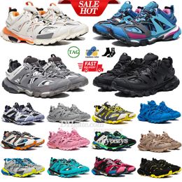 Paris Track 3.0 Zapatillas de deporte Diseñador de alta calidad para mujer Zapatos casuales para hombre Tess.s. Zapatillas deportivas Gomma de piel Marca de lujo Zapatillas deportivas con plataforma Talla 35-45