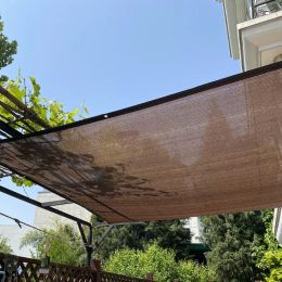 95% UV Block HDPE Sunshade Net Home Garden Luifel Sun Shade Net Ramen Balcon Safety Privacy Screen