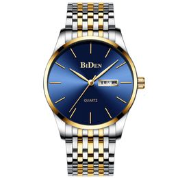 96 Biden Men's Quartz Hot Selling Double Calendar Business Watch 15