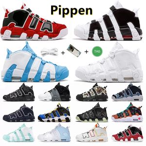 96 Meer Heren Basketbal Schoenen Scottie Tri-Color Pijpen Triple White Sunset Multi-Color Black Bulls Gerenommette Ritme Raygun Denim Tarwe Dames Mannen Trainers Sneakers