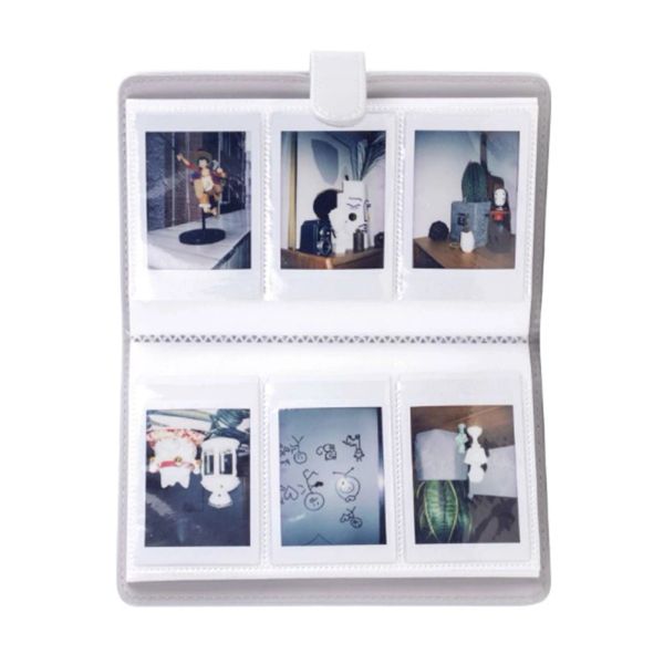 96 Pockets Photo Film Álbum PU Libro de almacenamiento de imágenes de cuero para Fujifilm Instax Mini 11 8 9 7S Mini Film Paper tamaño