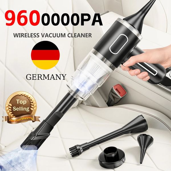 9600000pa 5 po en 1 contre-cordon aspirateur collecteur de poudre