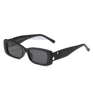 96096 Designer B Lunettes de soleil Classic Eyeglass Goggle Outdoor Beach Sun Glass pour homme femme 9 couleurs Signature triangulaire en option sans boîte