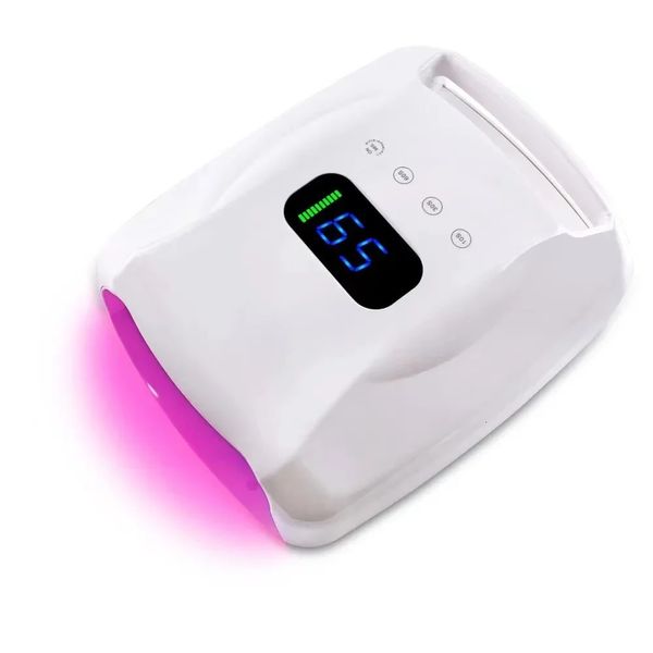 96W lampe à clou rechargeable LED LED LECT LECT LETUILLE GEL BAKER MACHINE MACHE PEDICURE LAMPE NOIDE WIRESS 240318