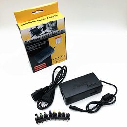 Laptopadapters 96W Universele laptopvoeding 110-220V AC tot DC 12V/16V/20V/24V-adapter voor laptop/notebook Gratis verzending 40 stks/lot