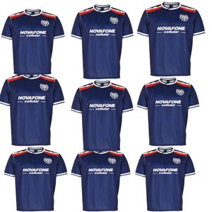 97 99 Dundee Retro High Quality Soccer Jerseys Man-versie 1997-1999 Dundee FC Home Vintage voetbalshirt