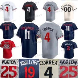 Byron Buxton Mens Baseball Jersey Kids Luis Arraez Jose Miranda Carlos Correa Max Kepler Gary Sanchez Gio Urshela Nick Gordon Jorge Polanco Miguel Sano Sonny Gray