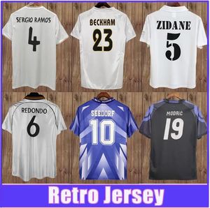 98 99 RAUL Camisetas de fútbol retro para hombre RonAldO ALONSO SEEDORF ZIDANE CANNAVARO R.CARLOS KAKA' SERGIO RAMOS 17 18 Camiseta de fútbol de portero local visitante Uniformes