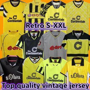 98 99 rétro 01 02 maillots de football 00 02 maillots de football classiques Lewandowski ROSICKY BOBIC KOLLER 1995 1996 1997 1994 1995 2012 2013 REUS MOLLER Dortmund