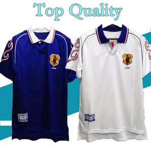 98 99 Retro versie Japan Voetbalshirts Thuis #8 NAKATA #11 KAZU #10 NANAMI #9 NAKAYAMA Shirt 1998 1994 Wereld Voetbal Uniformen