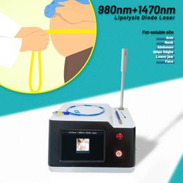 980m 1470m Endolaser Machine Diode Laser Lipolyse Laser Apparaat Vezel Lichaam Afslanken Vet Verwijdering