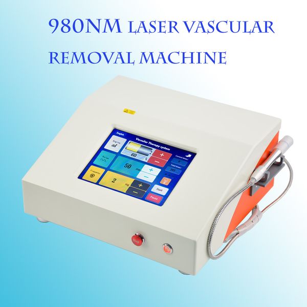 980nm diode laser élimination vasculaire permanente varices supprimer machine 980 lumière laser diode équipement de beauté