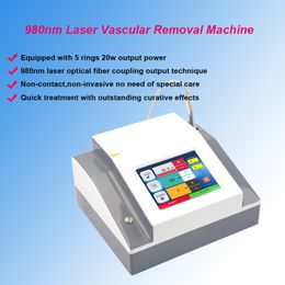 980nm Diode Laser Spider Vein Verwijderen Machine Lijn Veins Rode Bloed Vasculaire Verwijdering DHL Gratis verzending