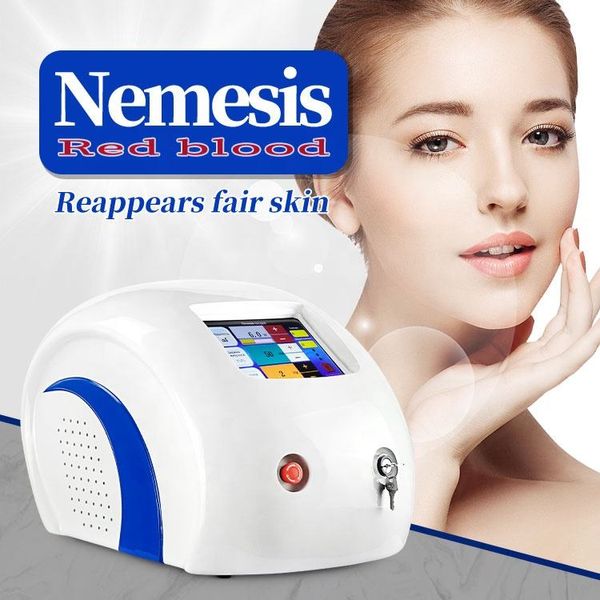 980nm Diode Laser Va-scular Removal Dispositif de traitement de l'acné Vaisseaux sanguins Red Spider Vein Removal Beauty Machine