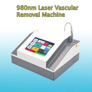 980nm élimination des varicosités thérapie vasculaire diode laser machine permanente veine d'araignée vasculaire taupe enlèvement salon usage domestique