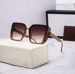 985 luxe mode zonnebril hoge kwaliteit eyewear merk ontwerp klassieke bijen op de benen Multi kleur frame gepolariseerde zonnebril met originele doos