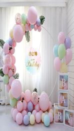 98 cm witte plastic ballon boog ring DIY achtergrond houder cirkel ballon kolom basis baby shower verjaardag bruiloft decor deco5290272
