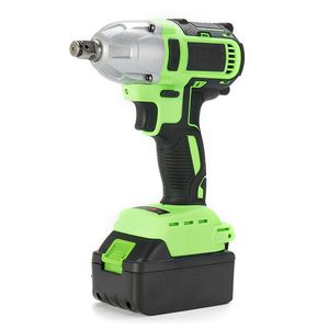 98F 20000 MAH Brushless Cordless Impact Moersleutel Elektrische Driver Boor 320 N.m W / LED-licht