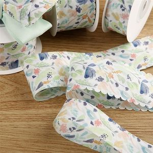 99-100 yards 38 mm Forest / Ribbon Edge Wavy 0508R10 DIY FAIRE BOWKNOTS ACCESSOIRES DE CHEIL ENFANTS MATÉRIAUX CARFTS MAINS 240321