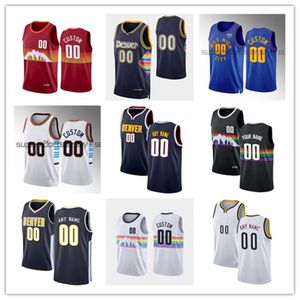 Maillot de basket-ball personnalisé pour hommes et femmes, denver Nikola Jokic Jamal Murray Aaron Gordon nugget Michael Porter Jr. Bruce Brown Kentavious Caldwell-Pope