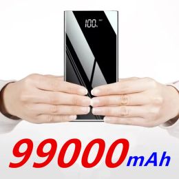 Batterie externe 99000mAh avec charge rapide, chargeur de batterie Portable pour IPhone 14 13 12 Pro Max Xiaomi HuaWei