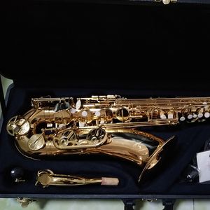 9937 Structure originale professionnelle B-Tune Tenor saxophone Brass Gold Professional de qualité Ténor Tenor Sax Jazz Instrument