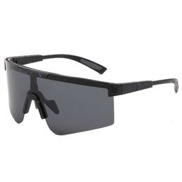 9961 Rahmenlose Outdoor-Sport-Sonnenbrille, Herren-Fahrradbrille, schillernde polarisierte Farbwechsel-Sonnenbrille