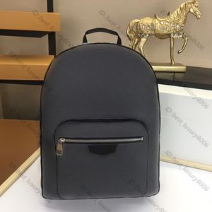 10A Mochila de lujo Marca de moda para hombres Bolsa de computadora para presbicia informal de cuero de gran capacidad Bolsa de viaje para hombres y mujeres con caja de regalo para personas mayores