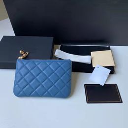 10A luxe femmes premier sac de maintien sac à main Designer couleur unie en forme de diamant pendentif 14CM carte de crédit sac haut en cuir matériel porte-monnaie
