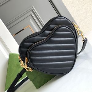 Sacs de créateurs 9A 9a Sac à main en cuir réel de luxe Sac d'amour de 20 cm de haute imitation crossbody avec boîte