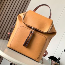 9A Designer Mini sac à dos innovant Sacs de qualité de luxe Sac à main en cuir de veau à grain souple 28,5 cm de haut Imitation Totes