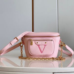 9A Designer Mini Bumbag Kalfsleer gradiënt totes 23 cm luxe handtassen Hoge imitatie Crossbody met doos