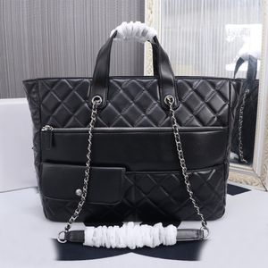 9A Designer Shopping Coties Sac à bandoulière en cuir authentique 37 cm High Imitation Femmes Handbags 224L
