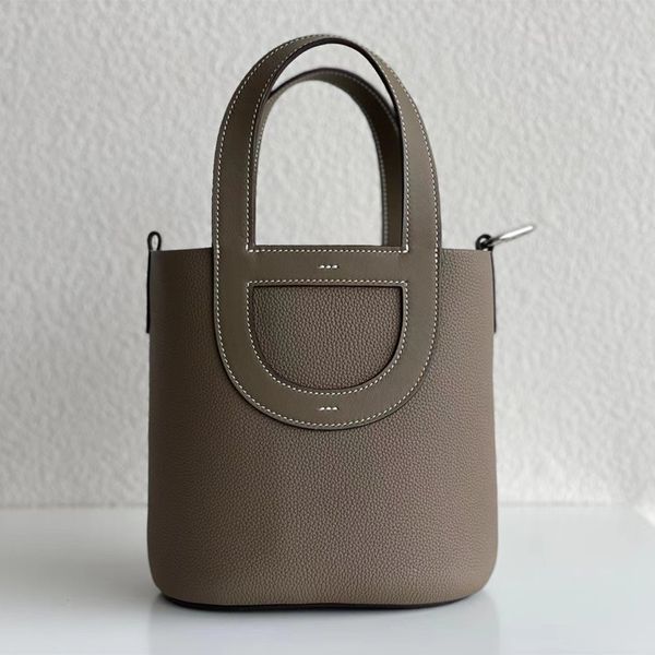 10A nouveau top en cuir sacs pour femmes à la main fil ciré concepteur de luxe épaule couture seau sac à provisions classique mode rétro style britannique marque maman fourre-tout