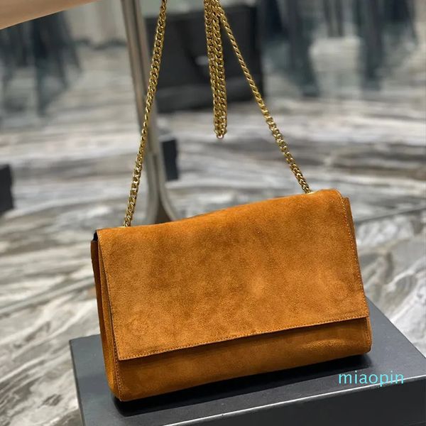 9a Bolsas de hombro de hombro Mujeres de gamuza Mujeres Messenger Mensajero Bolsos de carrocería Kate Lady Purse Cocodile genuino Patrón de cocodrilo de doble cara