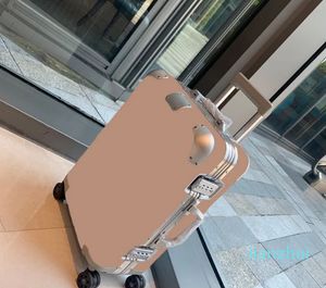 9a koffer Gezamenlijke ontwikkeling ontwerper Modetas Boarding box grote capaciteit reizen vrije tijd vakantie trolley koffer aluminium magnesiumlegering