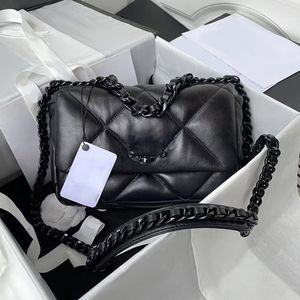 9a Tote Bag Luxe designer schoudertas 19 gewatteerde portemonnee vrouwen handtassen lederen crossbody zwart met zwarte ketting koppeling flap hobos portemonnee zak bolso sac de luxe